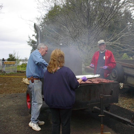 Cooking lunch