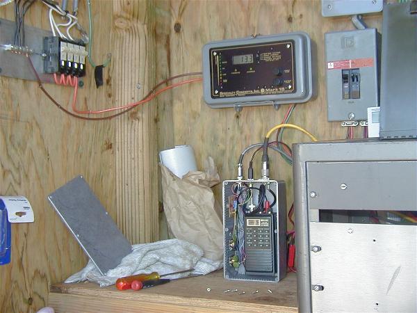 Solar charging controller.